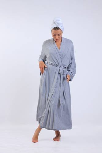 The Rachel Robe رمادي