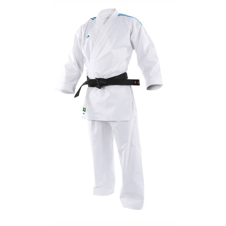 بدلة كاراتيه كوميتيه المعتمدة من WKF - أبيض/أزرق
