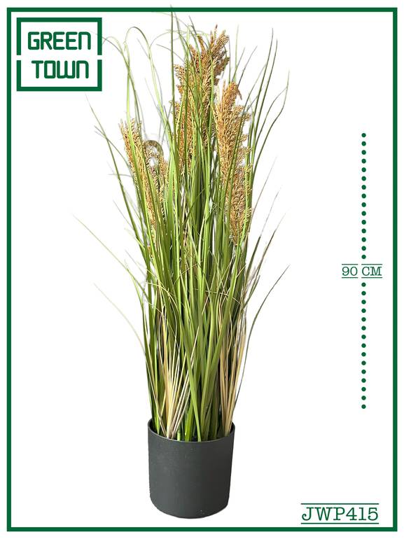 نبات البناسيتوم الصناعى احمر-90CM