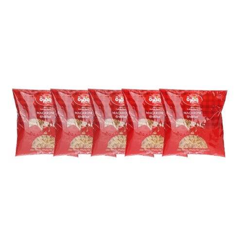 عرض 5 حبات مكرونه وفرة خواتم صغيره رقم 14* 400ج