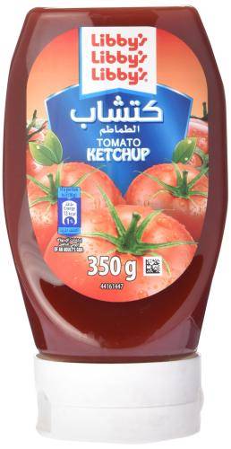 كتشب ليبز بلاستيك صغير 350جم