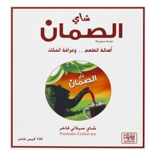 شاي الصمان خيط 225ج×100خيط