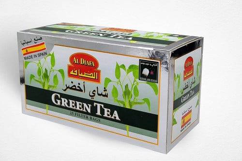 شاي أخضر من الضيافه 25كبس