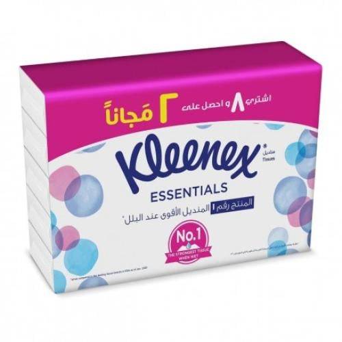 مناديل كلينكس ايسينشيال 8+2حبة
