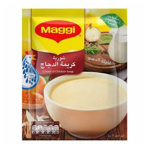 شوربة ماجي كريمة الدجاج 12ظرف