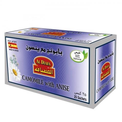 شاي بابونج مع ينسون من الضيافه 25كيس