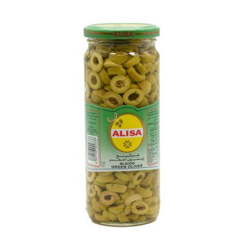 زيتون اليسا اخضر شرائح (120جم)