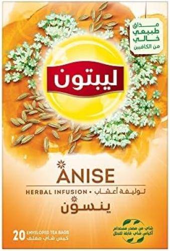 شاي ليبتون يانسون 1.6جم×20كيس