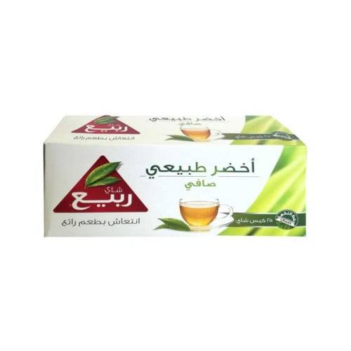 شاهي اخضر من ربيع 25 خيط