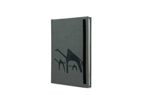 NOTEBOOK- CAMEL ROCK ART (Grey)