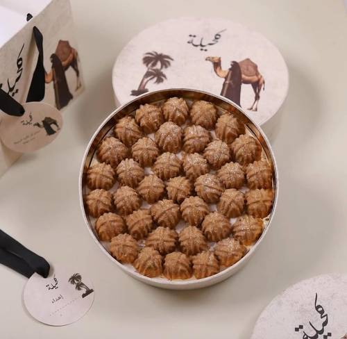 معمول كحيلة بالحليب المحموس صغير