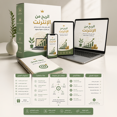 منتج رقمي عن الربح من الانترنت