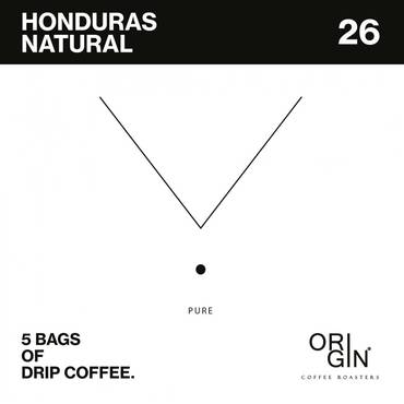 HONDURAS NATURAL (26) DRIP BOX - أظرف قهوة مقطرة