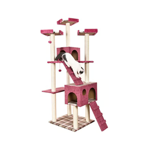 فيلاين قو شجرة خداشة ازرق 60×55×183سم
