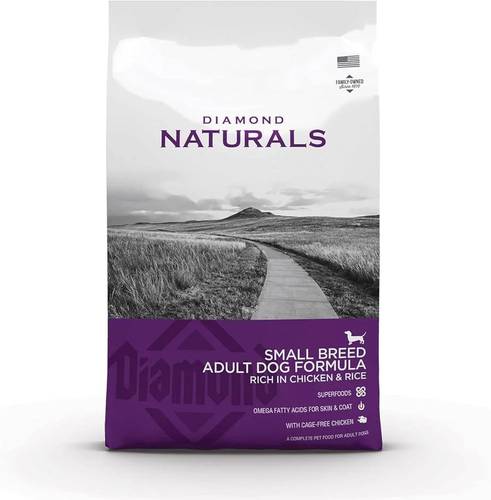 Diamond Naturals Small Breed Adult Dog Formula Rich in Chicken & Rice 2kg