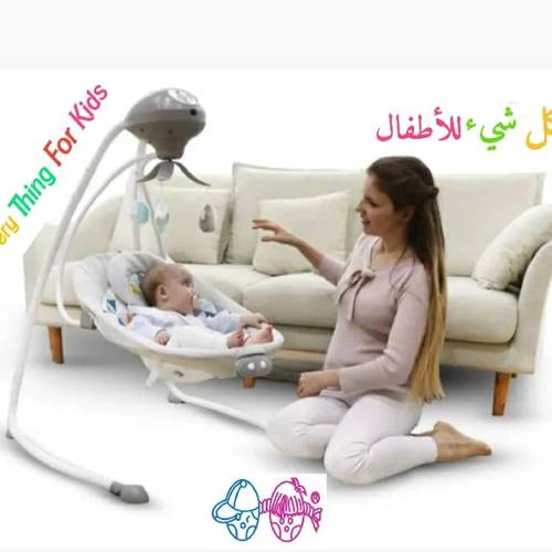 هزاز  اطفال إلكتروني تعمل علي البطارية الجافة و الكهرباء 
