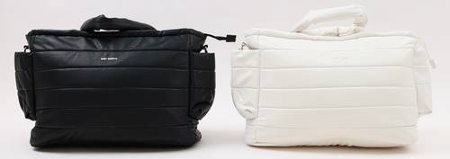 شنطة مستلزمات الام و الطفل بتصميم PUFFER  الفاخر 