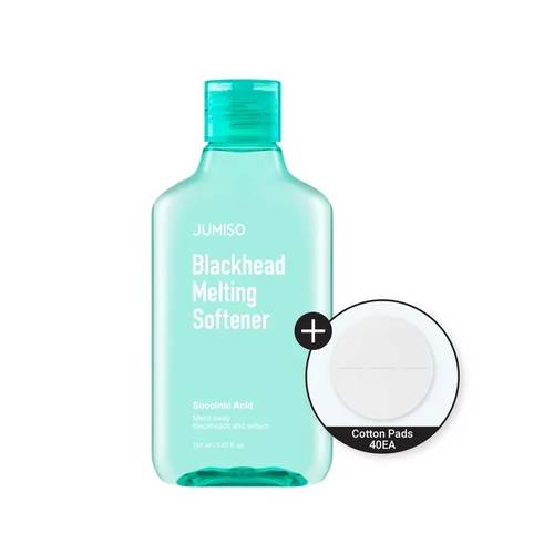 Jumiso Blackhead Melting Softener 150ml 40 Cotton Pads Set