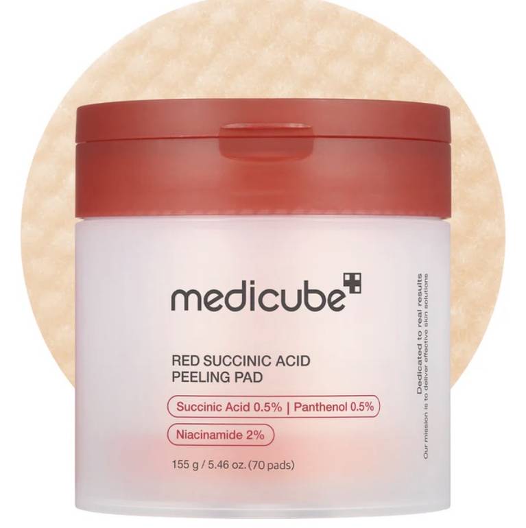Medicube Red Succinic Acid Panthenol Pads