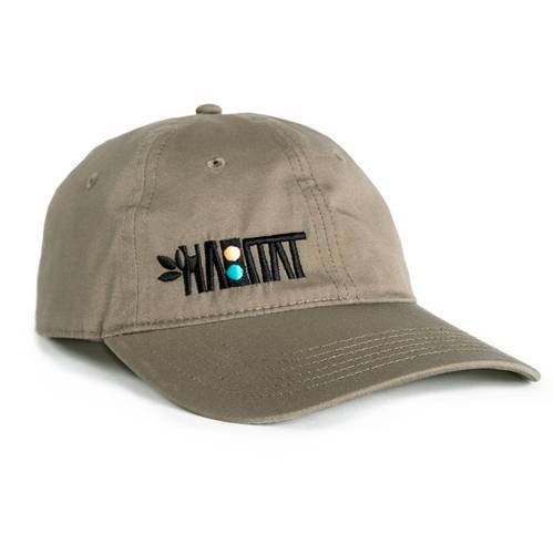 قبعة Habitat Artisan Apex – لون القهوة