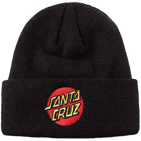 قبعة Santa Cruz Classic Dot Long Shoreman – أسود 