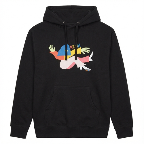 هودي Krux Marbie Miller Pullover متوسط السماكة – أسود