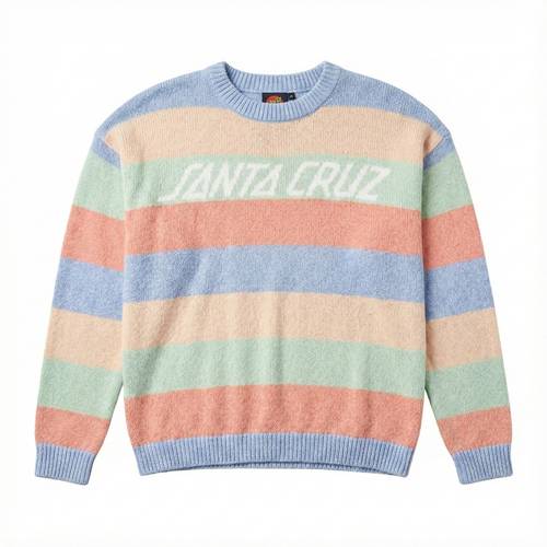 كنزة Santa Cruz Multi Stripe Crew
