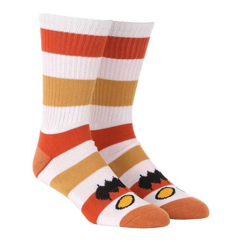 جوارب Toy Machine Monster Big Stripe – بني
