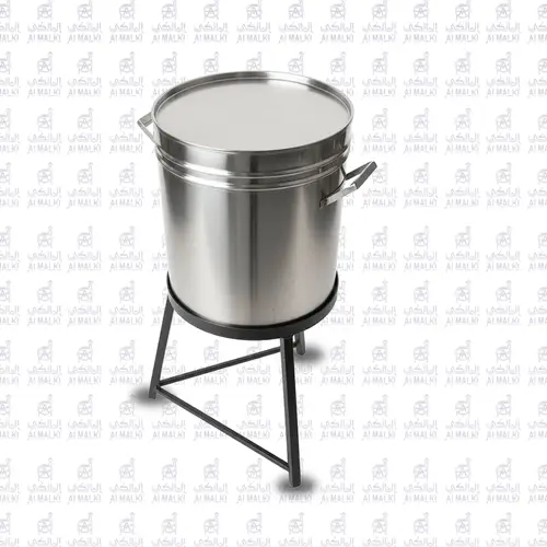 سطل ستيل عسل بالقاعده 60*50 سم