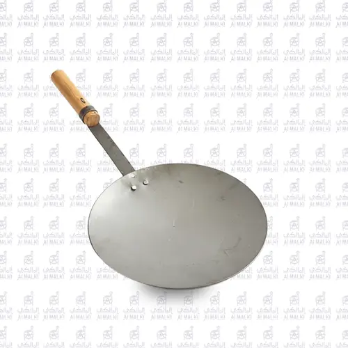 ​صاج للخبز حديد 30سم يد حديد وخشب