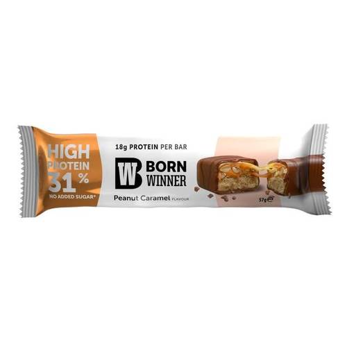 بورن وينر ديلوكس فول سوداني. -BW Deluxe Protein Bar Peanut Caramel 57g
