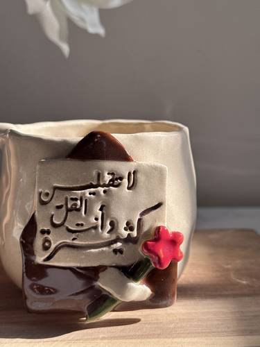 اكواب صناعة يدوية