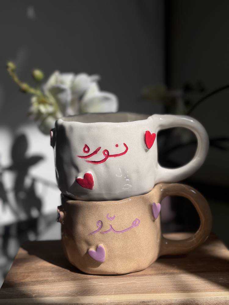 طلب خاص "كوب القلوب"