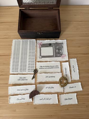 Cotton Cards Box - Birthday 