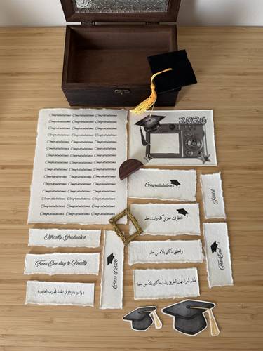 Cotton Cards Box - Graduation 