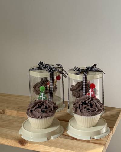 Choco Cupcake Candle