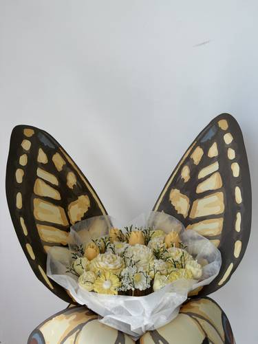 Yellow Butterfly Bouquet 
