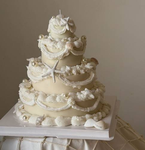 Ocean Tier Cake