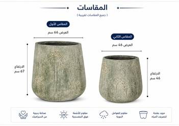 حوض ديكورى اوليستر4039
