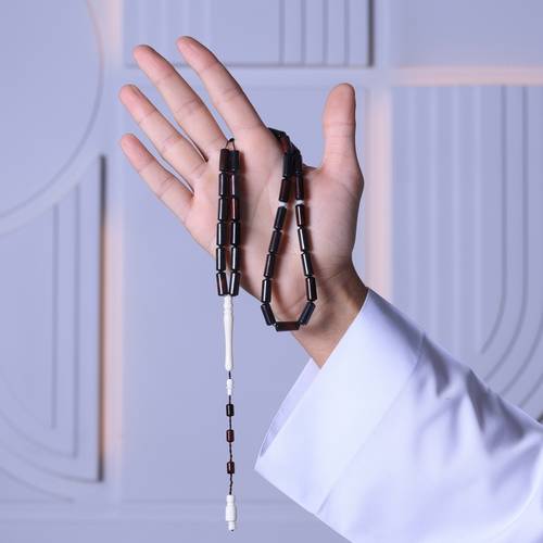 مسباح خشب الكوك مع العاج