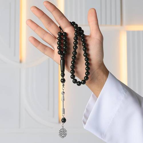مسابح بكلايت زيتي غامق