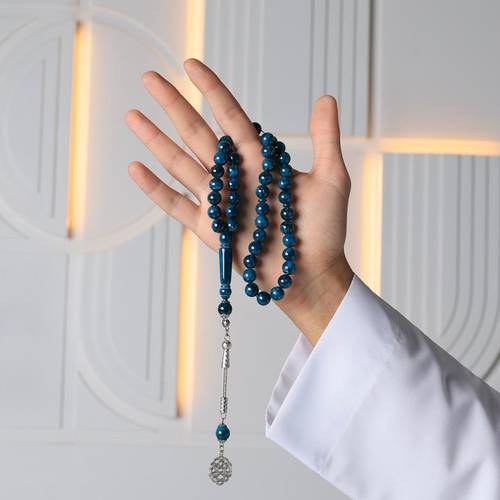 مسابح بكلايت ازرق بحري مموج