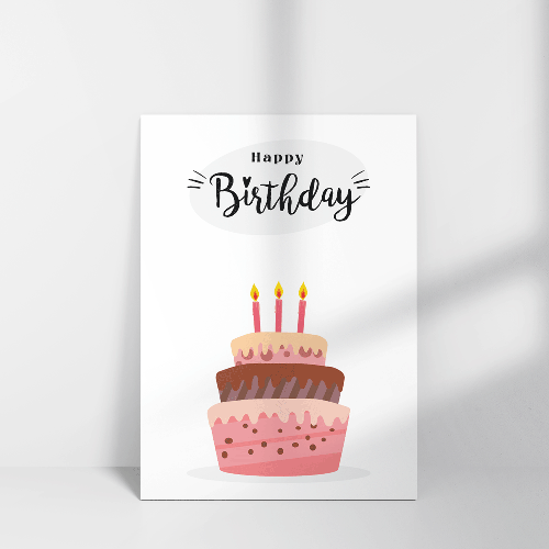 بطاقة عيد ميلاد سعيد Happy Birthday