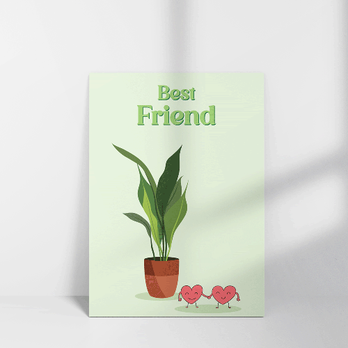 Best Friend Card