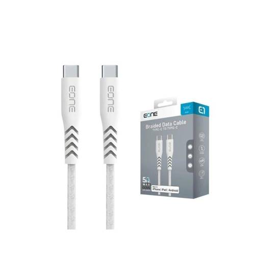 كيبل قماش Type C & Type C EONE  بطول 120 سم