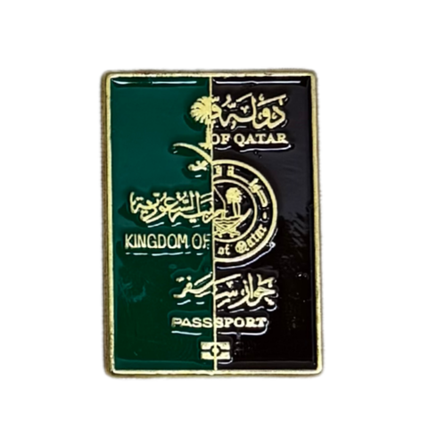 ملصق حديد لصق 3M جواز السعودية وقطر