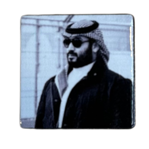 ملصق حديد لصق 3M ولي العهد محمد بن سلمان