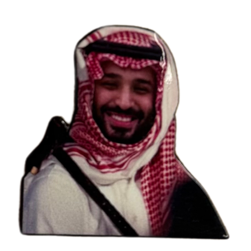 ملصق حديد لصق 3M محمد بن سلمان