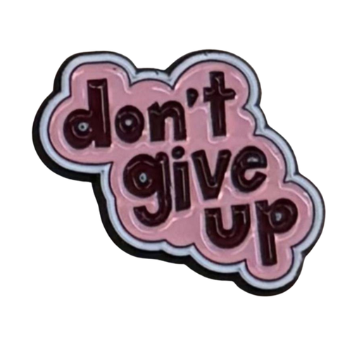 ملصق حديد لصق 3M عبارة dont give up