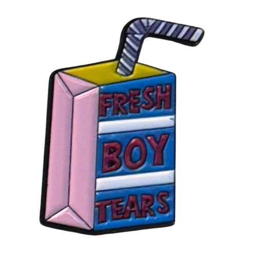 ملصق حديد لصق 3M عبارة FRESH BOY TEARS